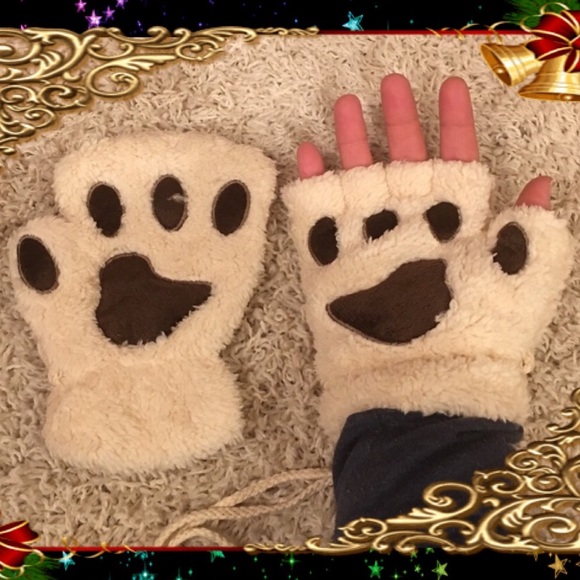 Fingerless Mittens Gloves - Picture 10 of 10